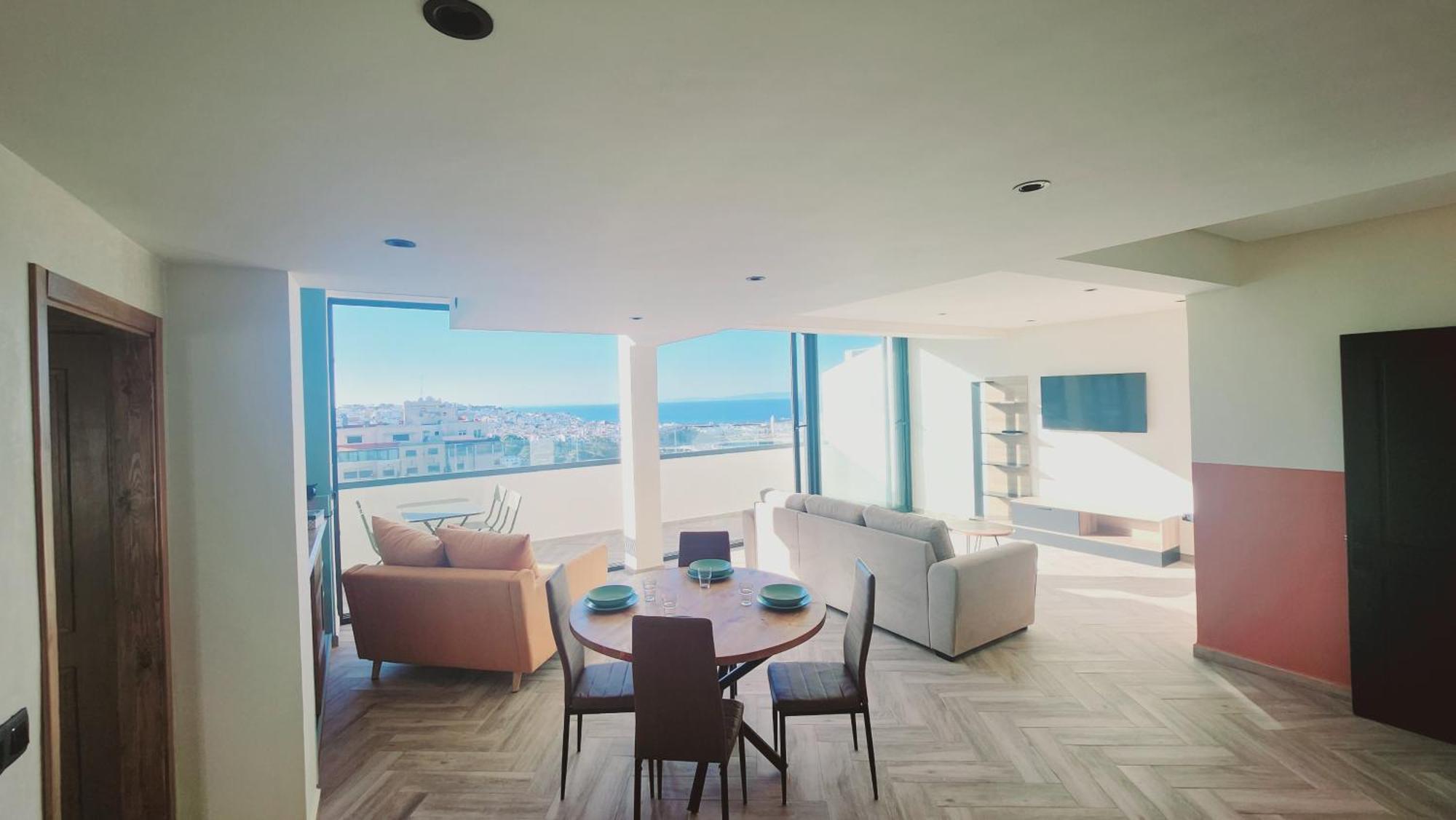 Appartement Vue Sur Mer Tanger Exterior foto