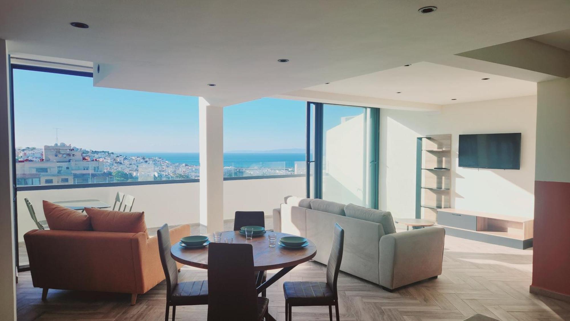 Appartement Vue Sur Mer Tanger Exterior foto