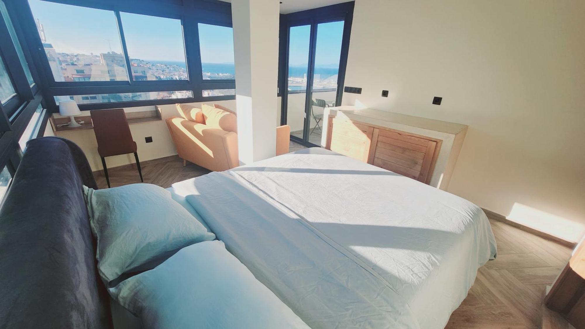 Appartement Vue Sur Mer Tanger Exterior foto