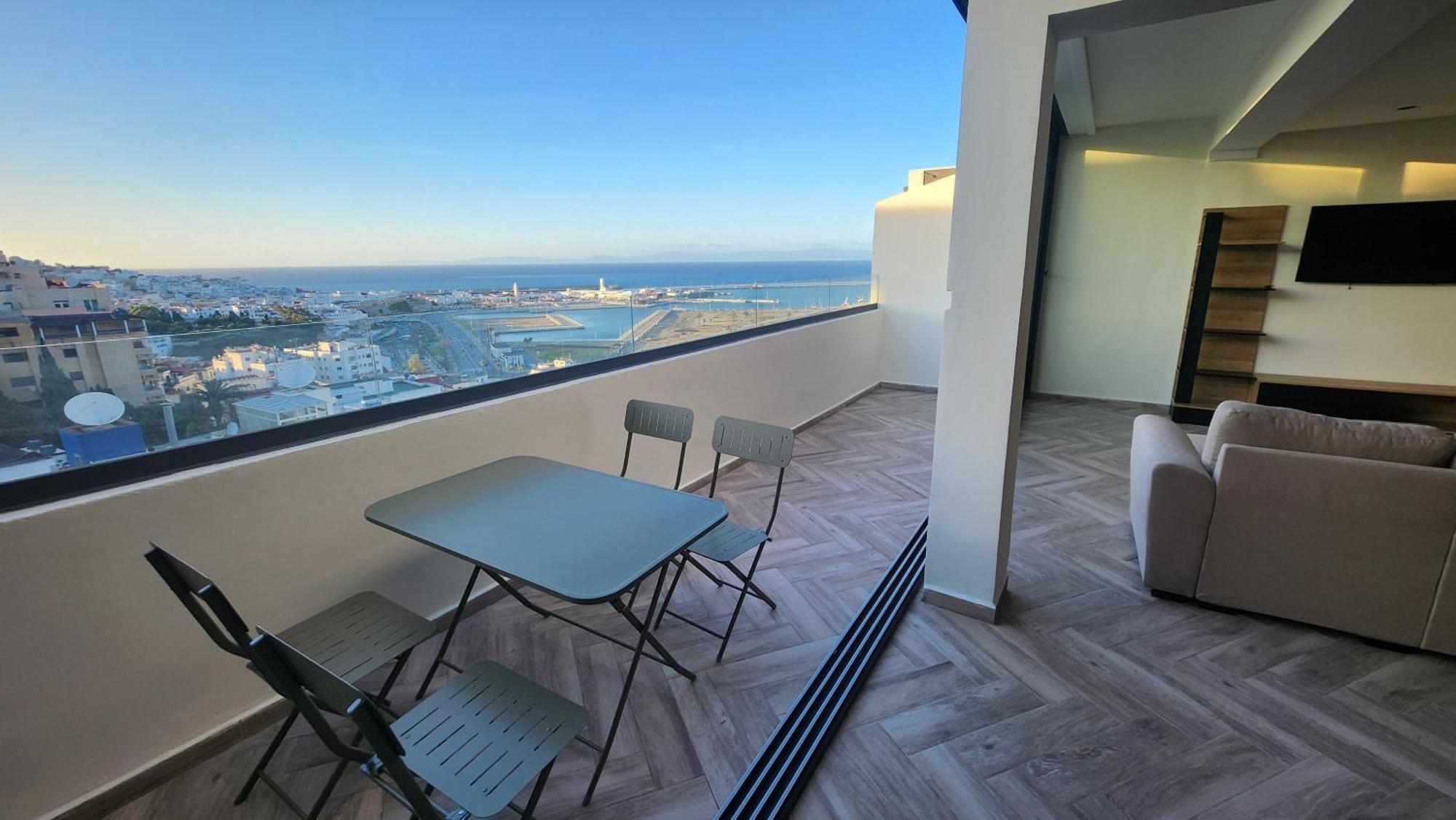 Appartement Vue Sur Mer Tanger Exterior foto